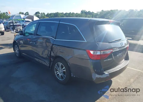 2012 Honda Odyssey Ex-L from USA, damaged, VIN 5FNRL5H64CB025509